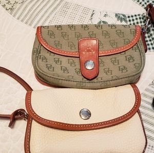 2 Dooney and Bourke wristlet change pouches.